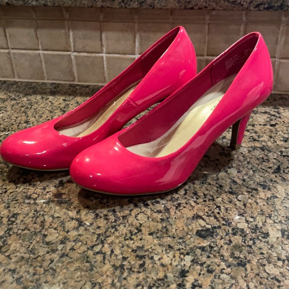 Hot Pink Comfort Plus Heels
